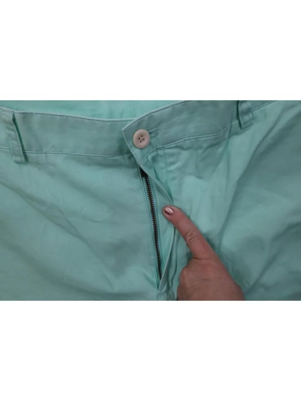 Vineyard Vines Mens 40 Flat Front Cotton Club Golfing Golf Chino Shorts Green
